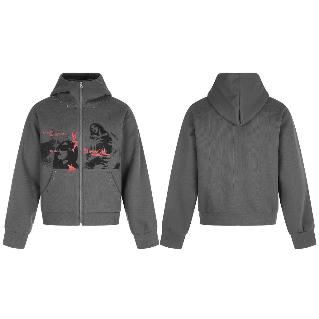 "LIVE RAW" Fit Street Jacket