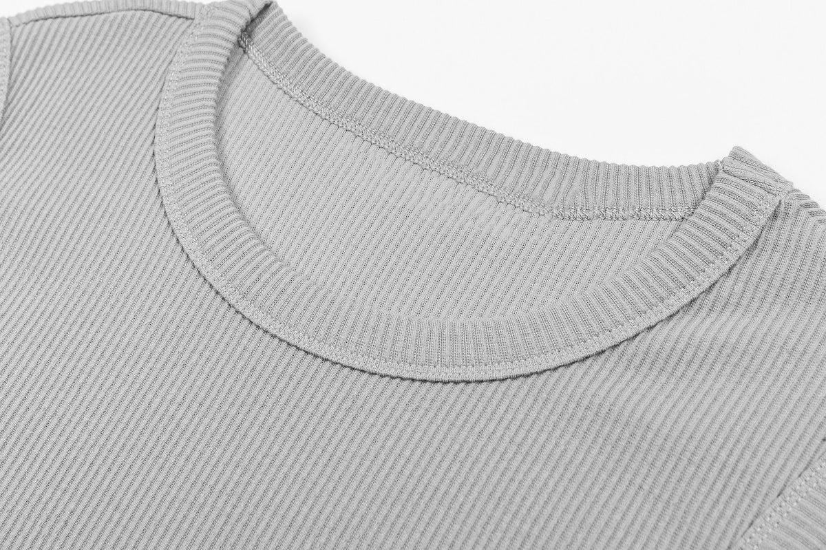 "TRIAL" Basic Ribbed Tank Top