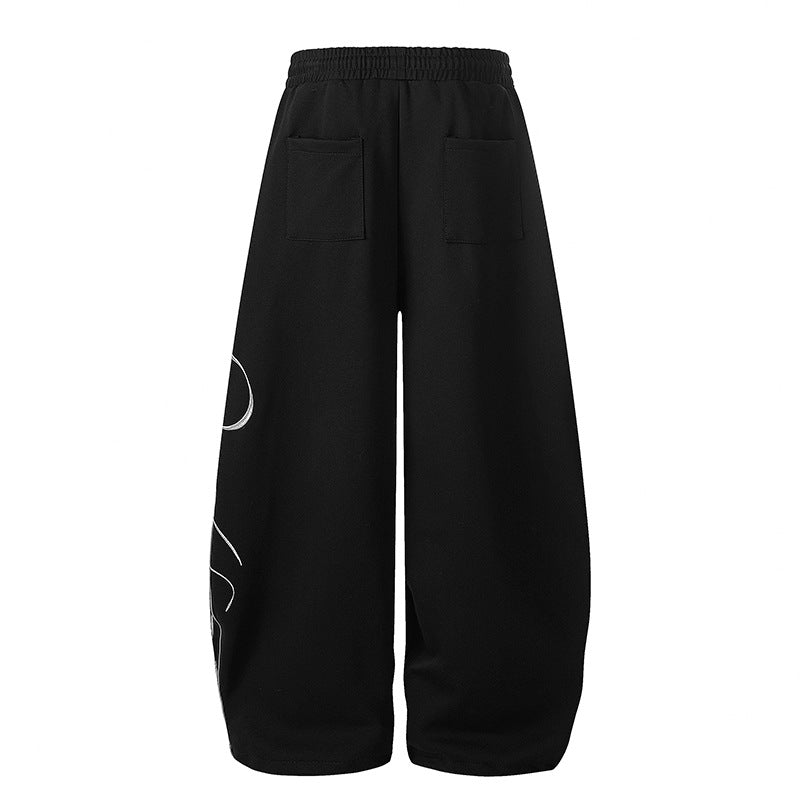 "ANTHEM" Casual Loose Pants Globain