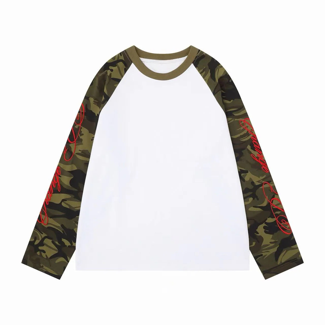 " REDRUM " Long Sleeve Tee Camo