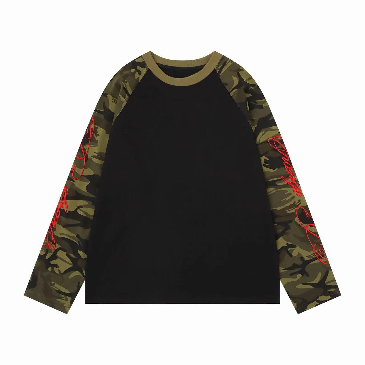 " REDRUM " Long Sleeve Tee Camo