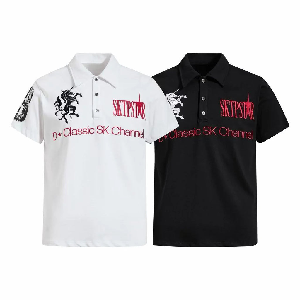 "CHANNEL" Polo Tee