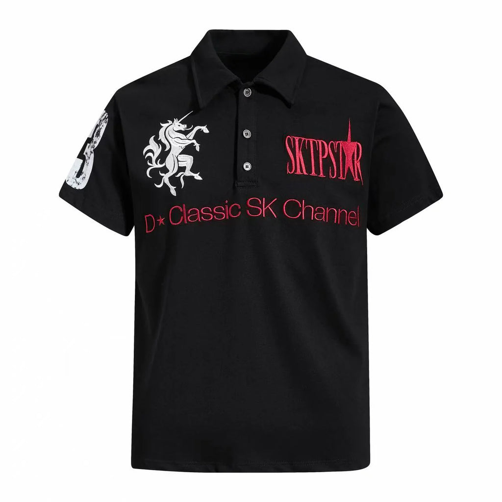 "CHANNEL" Polo Tee