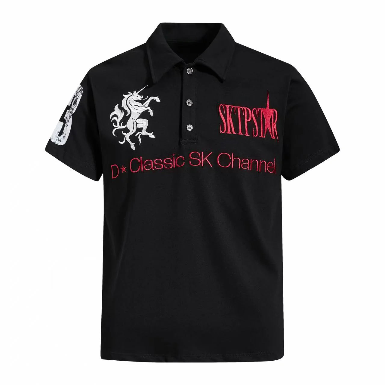 "CHANNEL" Polo Tee