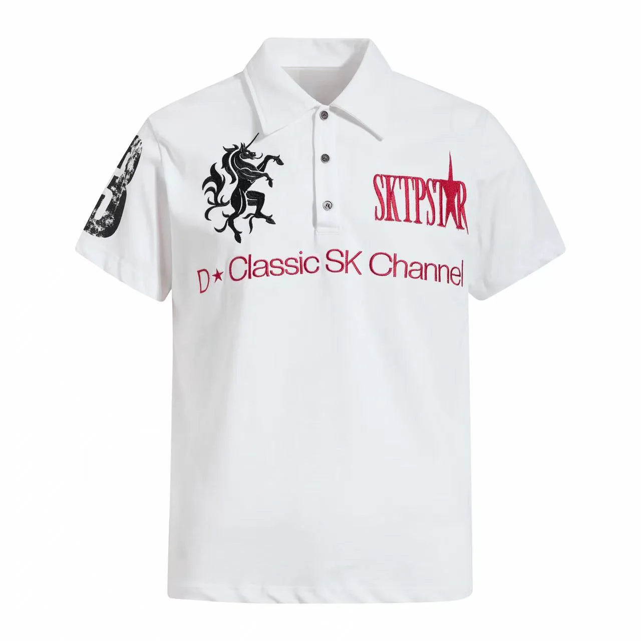 "CHANNEL" Polo Tee