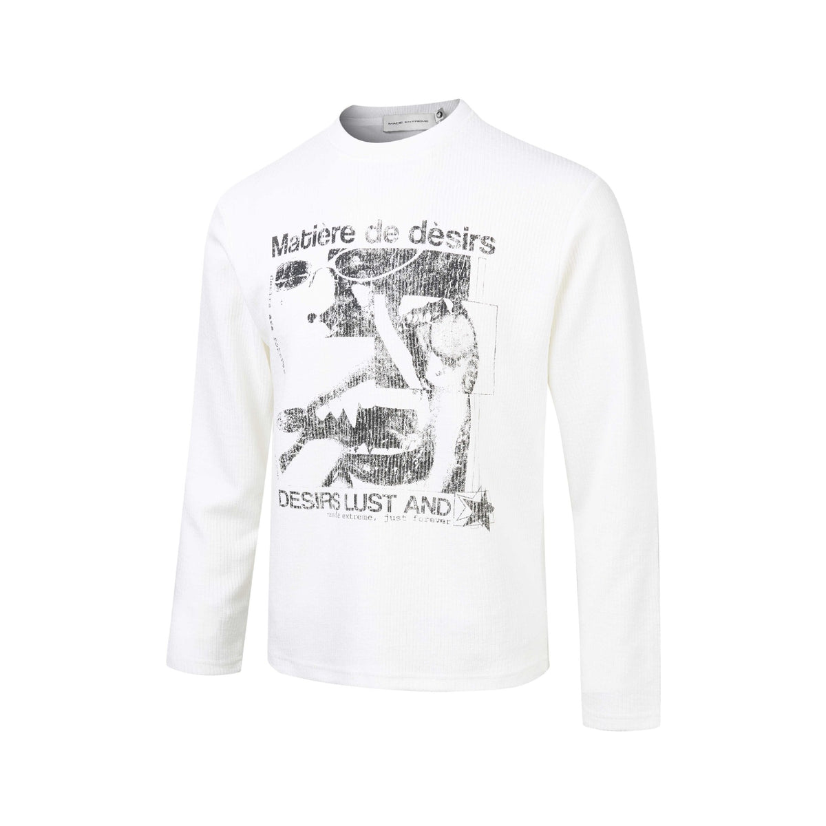 "XTR" Casual Long Sleeve Tee