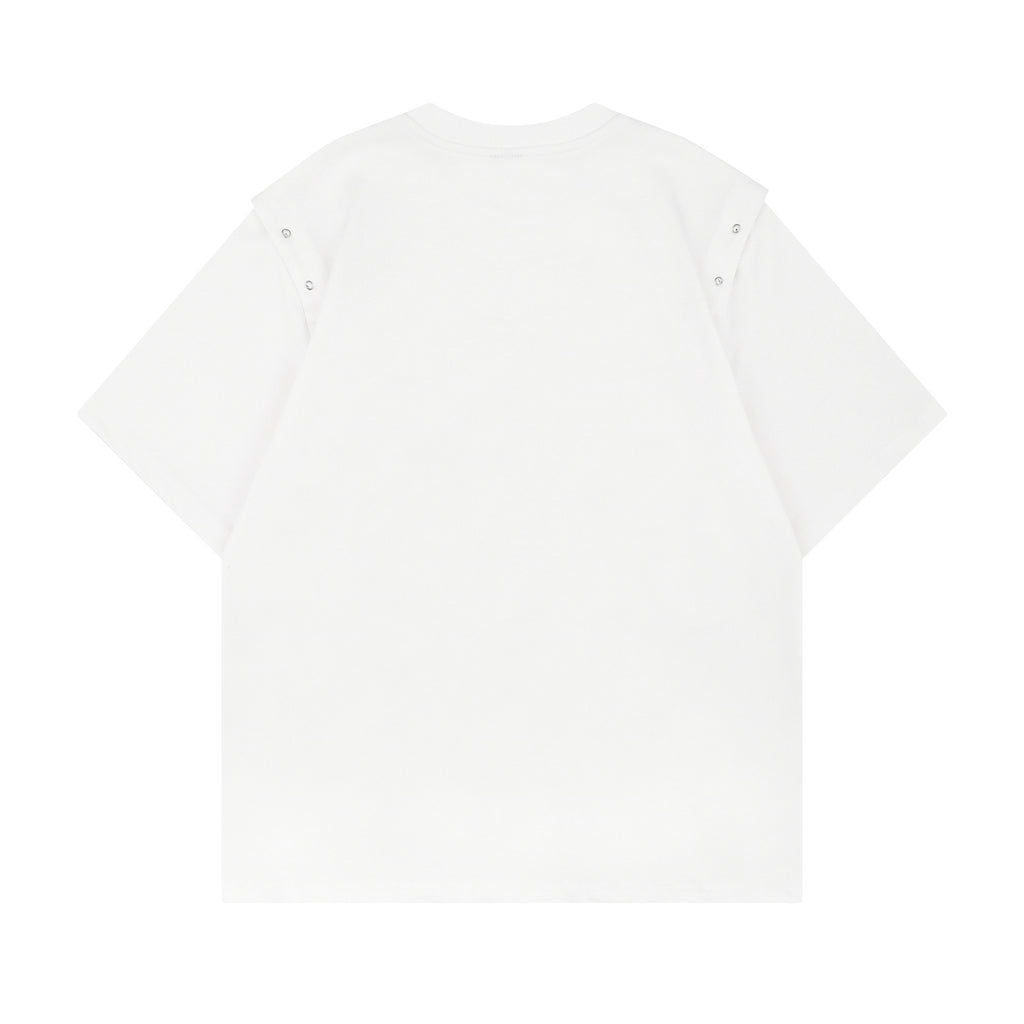 " SAMPYE " Black & White Convertible Tee