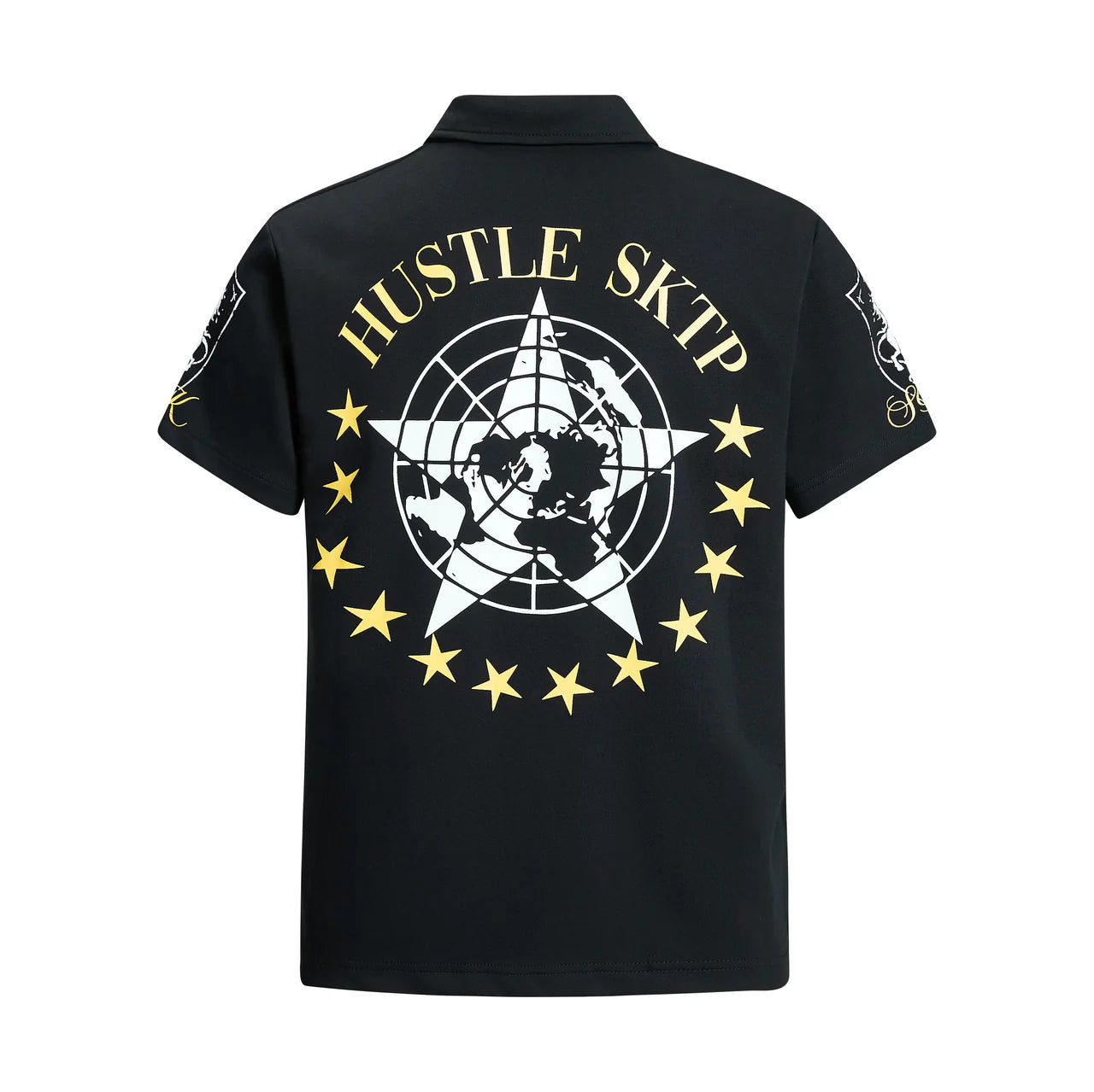 "HUSTLE" Classic Polo