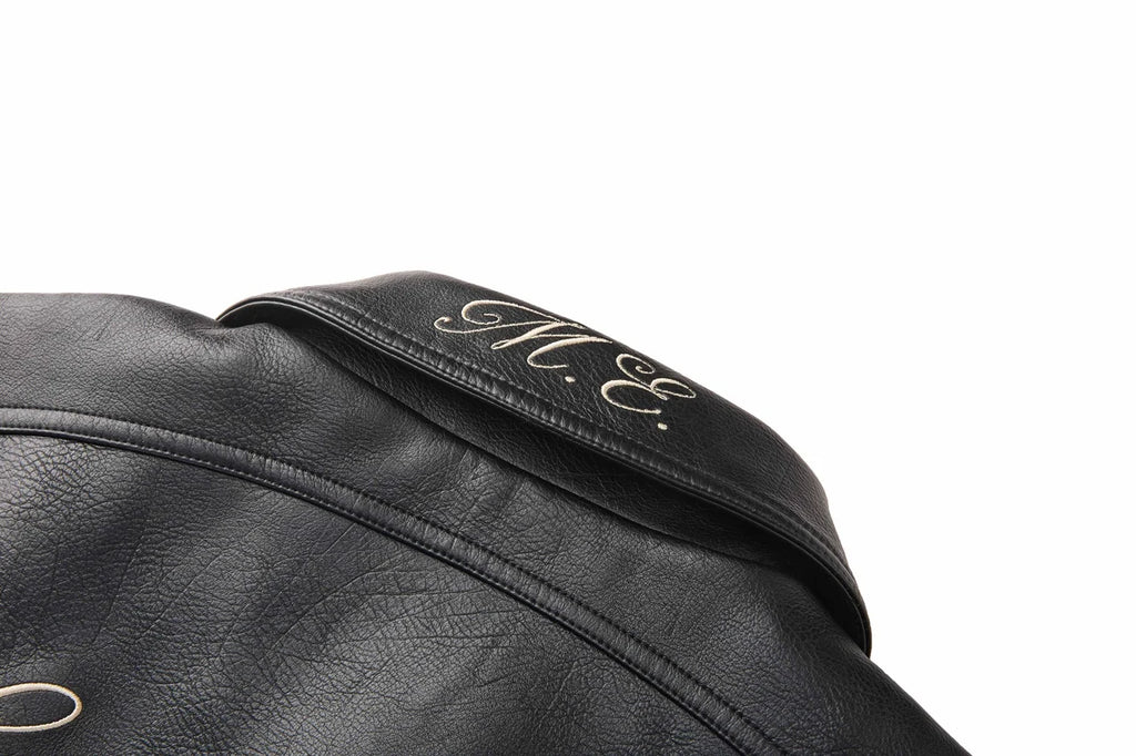 "CHE" Leather Racing Coat Jacket