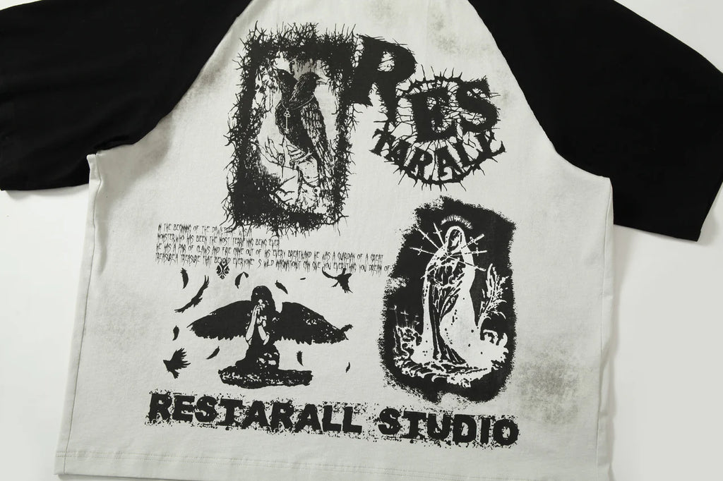 "RESTARALL" Graphic Tee