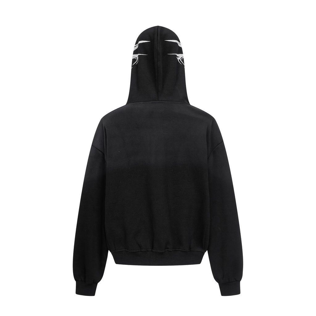 "EVIL" Cardigan Zipper Jacket Globain.