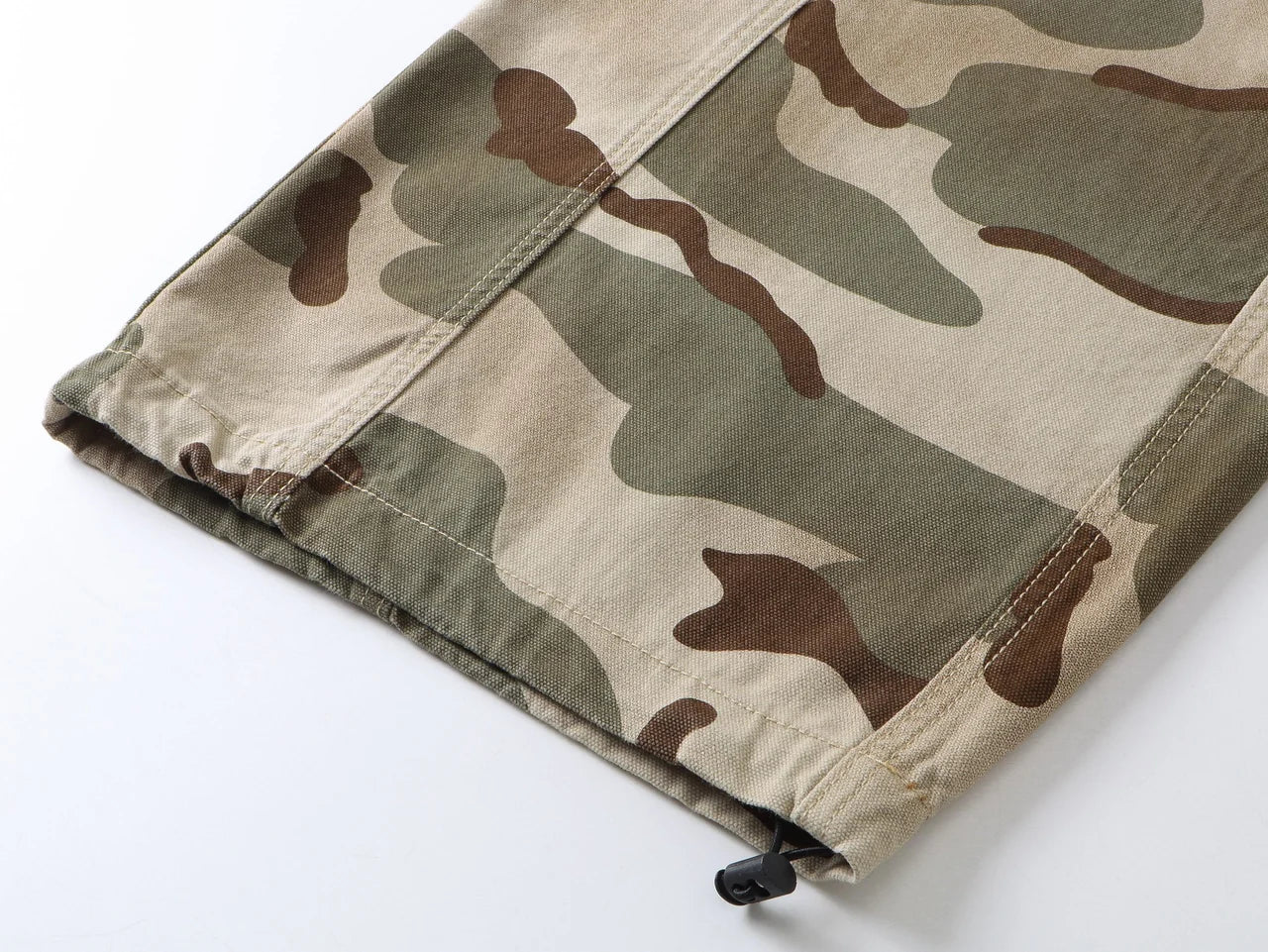"CHAMALEON" Camo Wide Leg Jeans