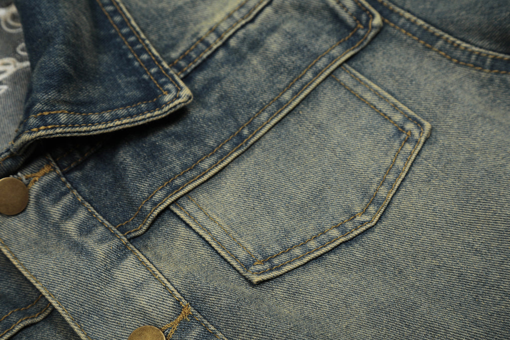 "HIKARI" Denim Jacket Globain.