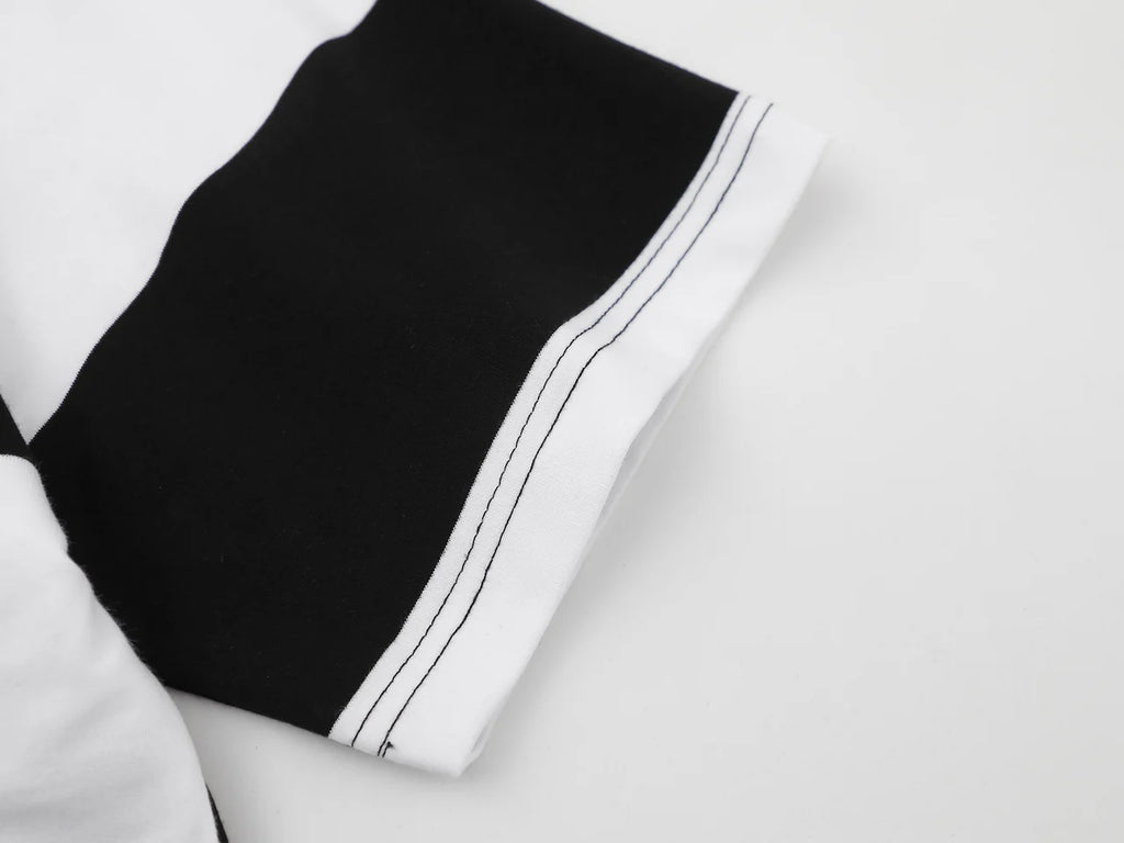 "09"Striped Rugby Polo