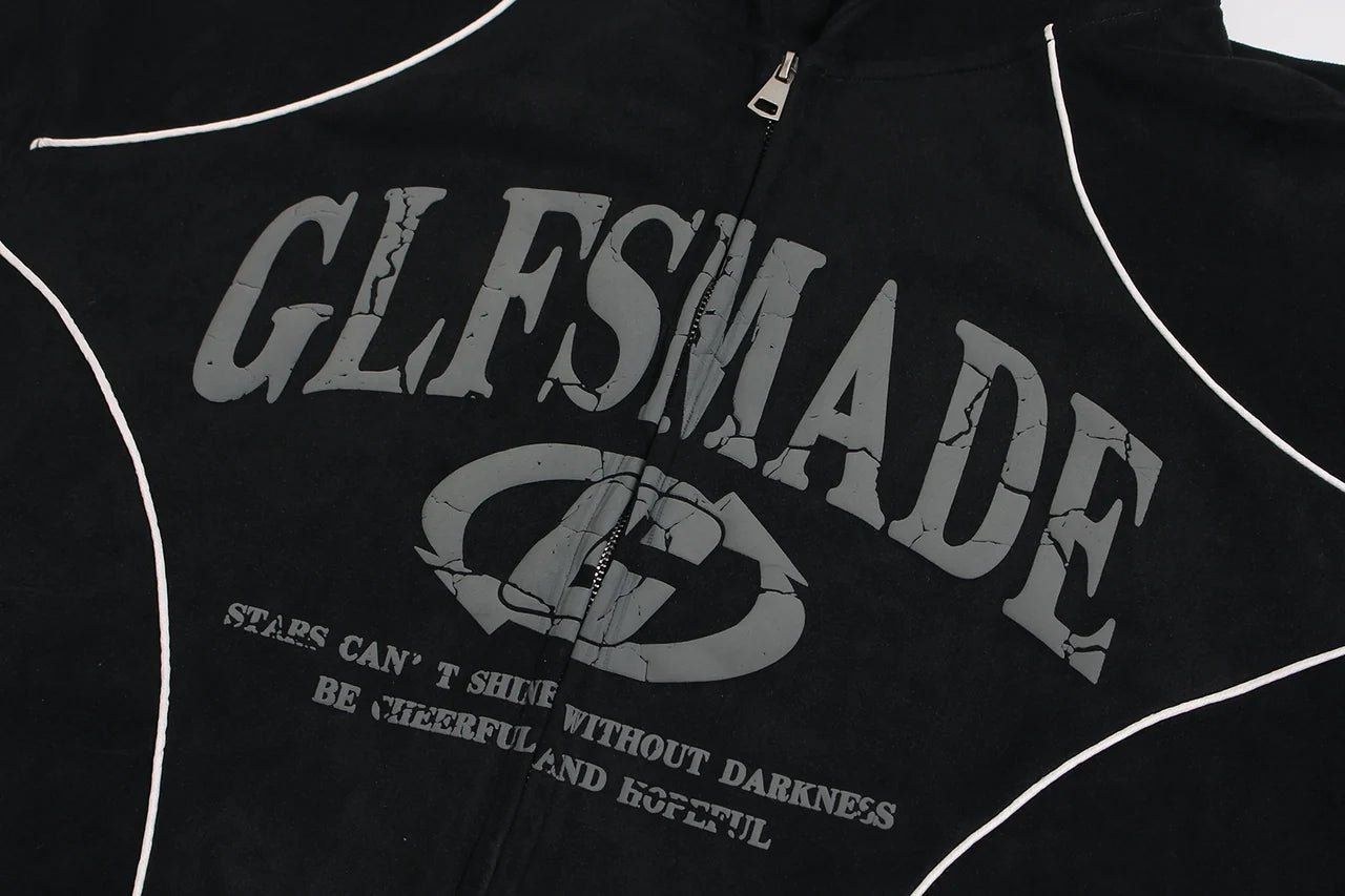 "GOLF" Grapfic Retro Hoodie