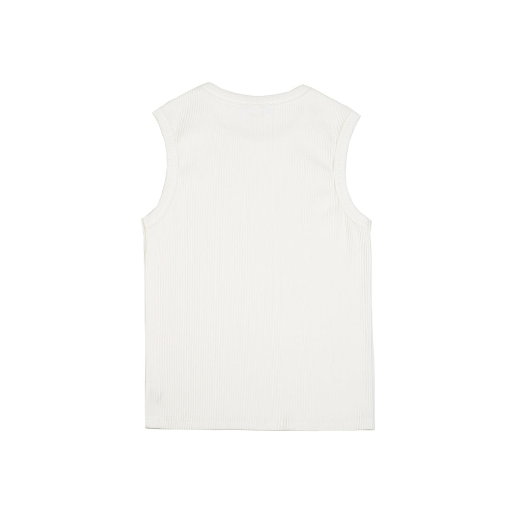 "TRIAL" Basic Ribbed Tank Top