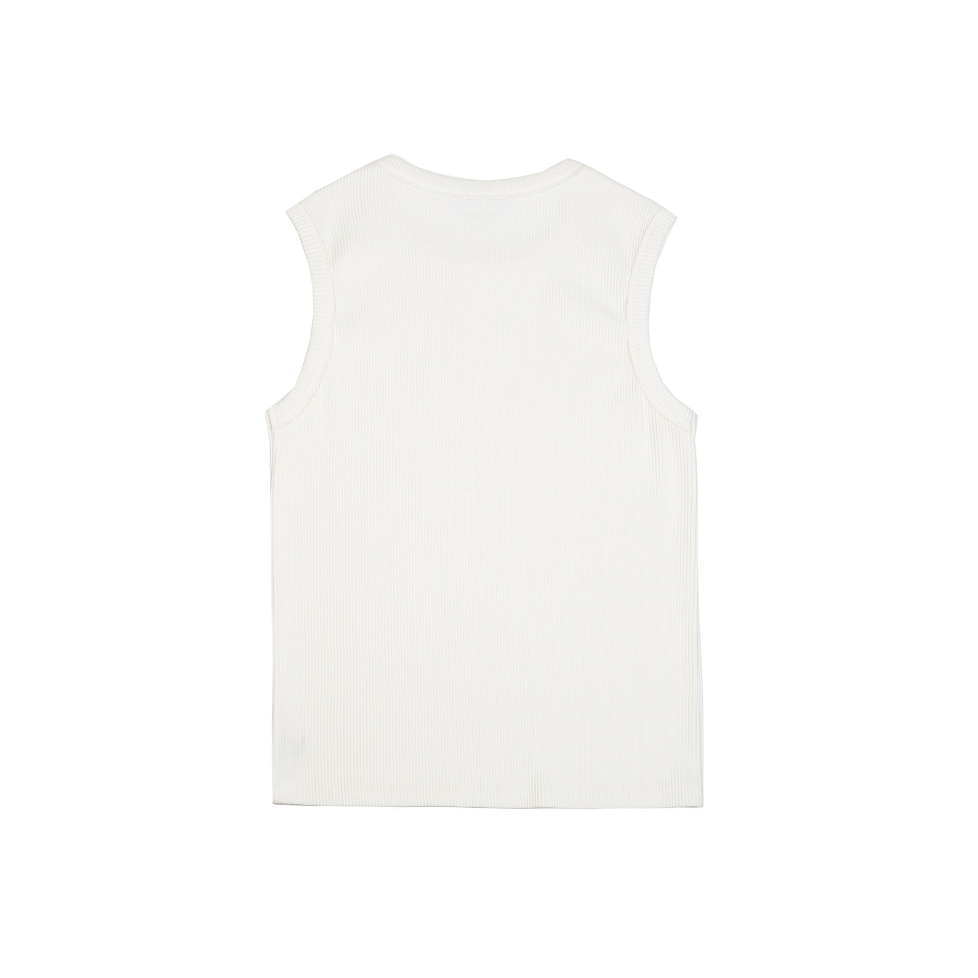 "TRIAL" Basic Ribbed Tank Top