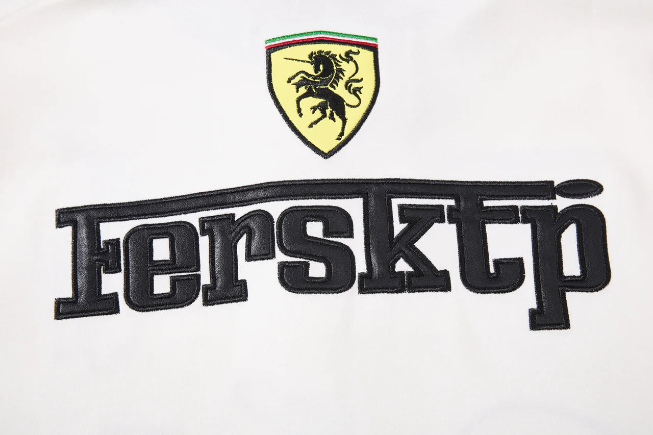 "FER" Embroidered Streetwear Polo