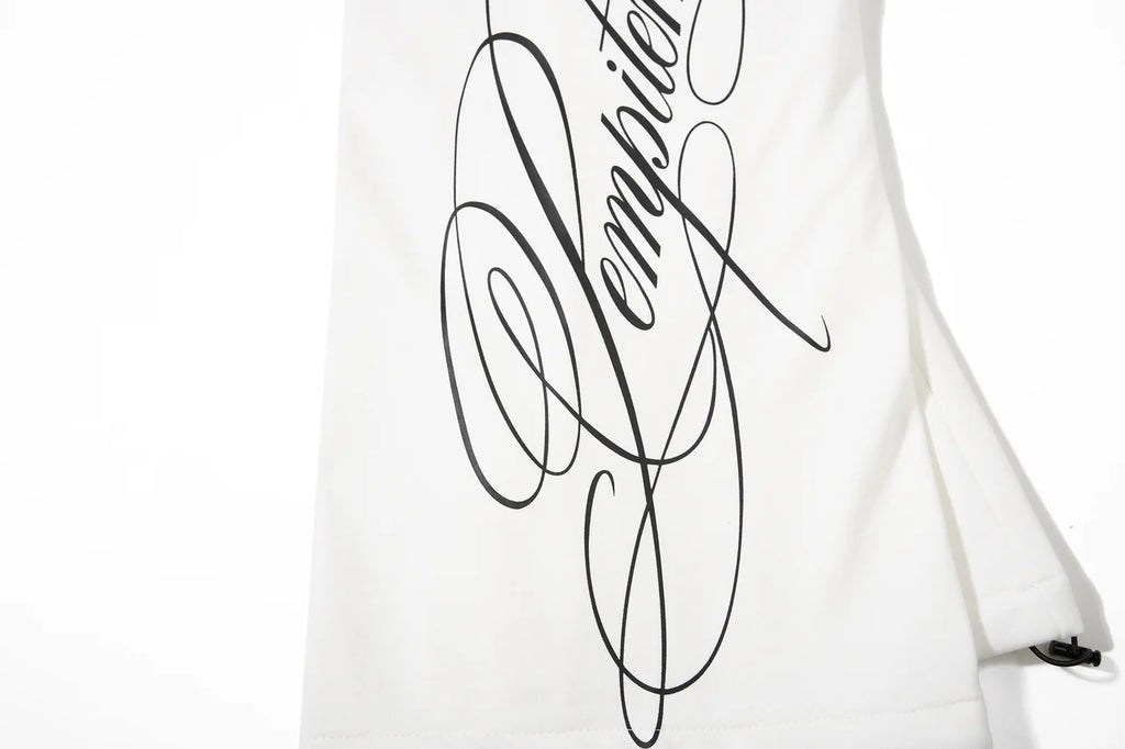"SEMPITERNAL" Wide Leg Sweatpants