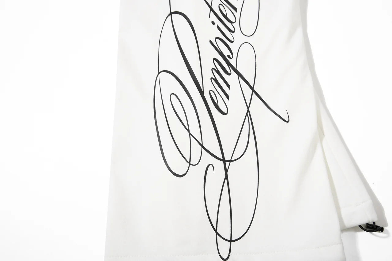 "SEMPITERNAL" Wide Leg Sweatpants