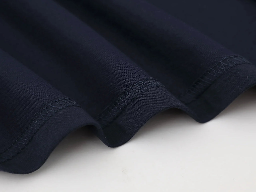 "XX" Plaid Sleeve Polo Shirt