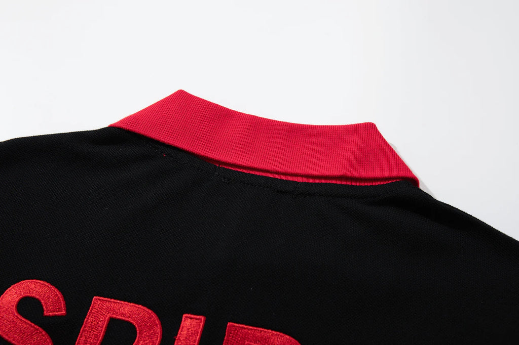 "DEVIL" Gothic Polo Tee