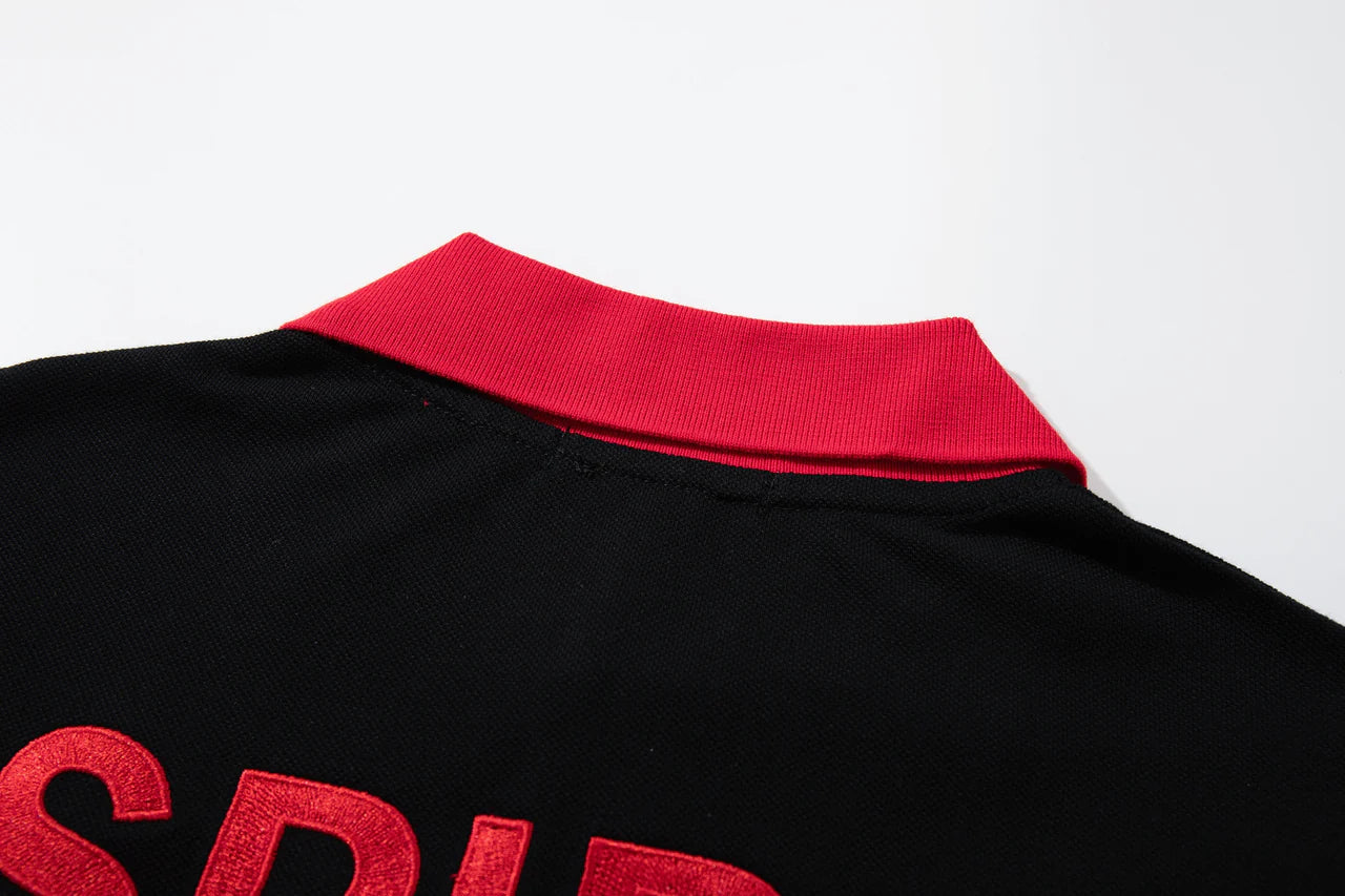 "DEVIL" Gothic Polo Tee