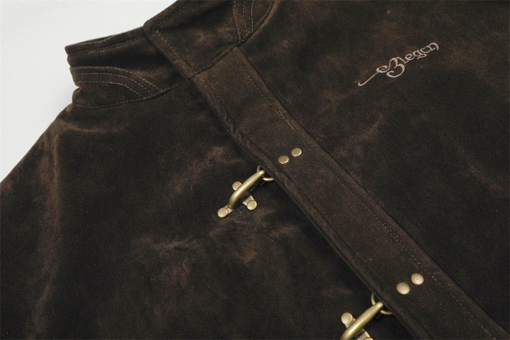 "TOKYO" Brown Jacket Globain.