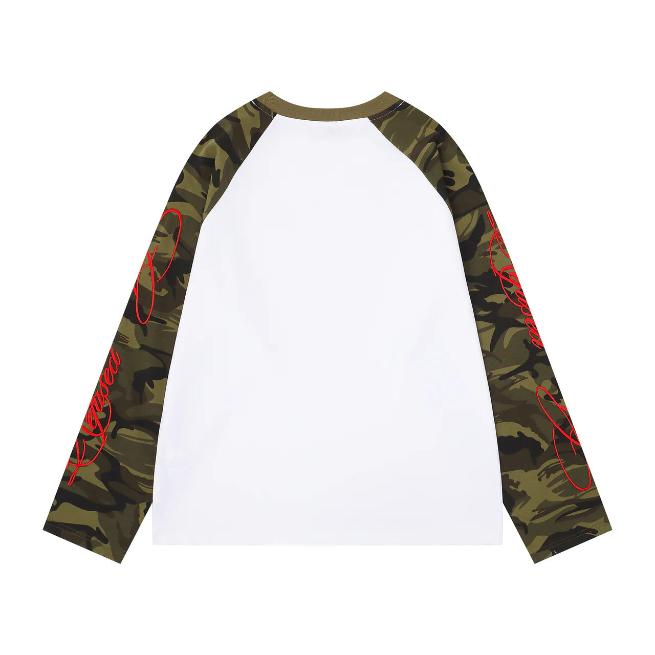 " REDRUM " Long Sleeve Tee Camo