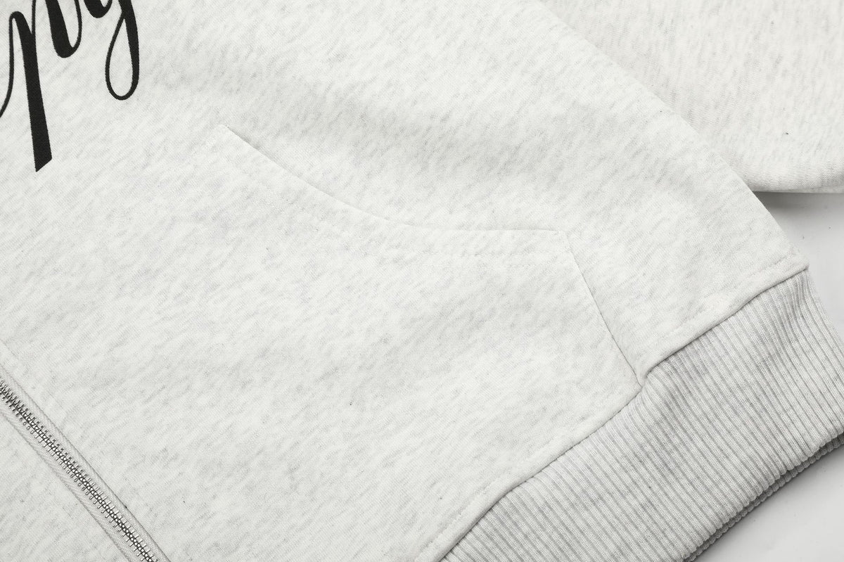 "EME" Zip Up Hoodie Jacket W