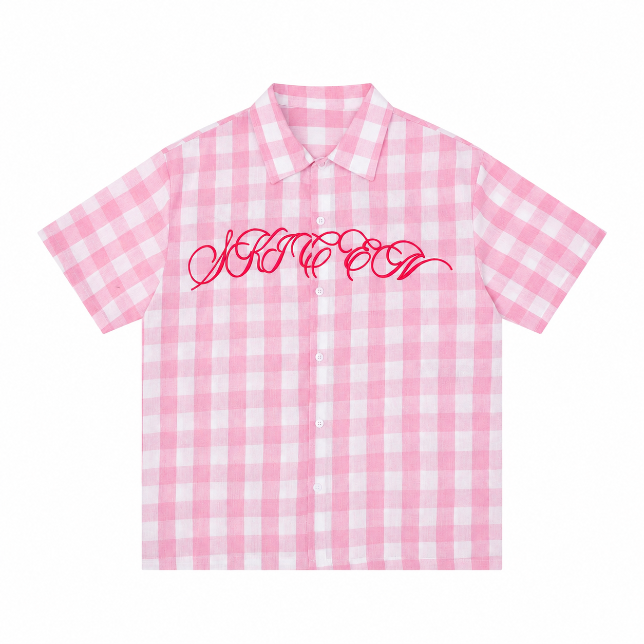 " SAVAGE " Embroidered short sleeve Shirt