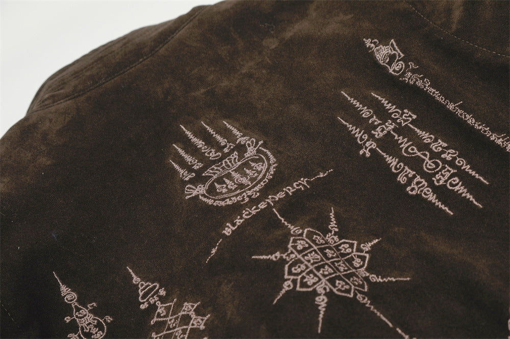 "TOKYO" Brown Jacket Globain.