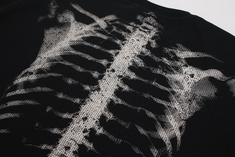 "SKULL" Long Sleeve T Shirt Globain.