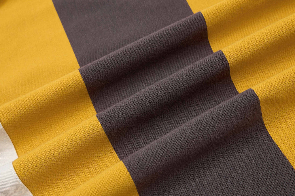 "HOPE" Stripe Polo Shirt
