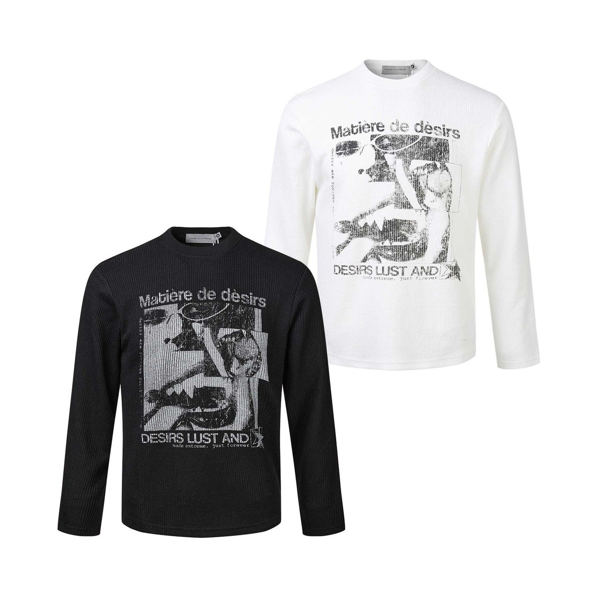 "XTR" Casual Long Sleeve Tee