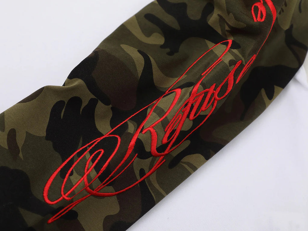 " REDRUM " Long Sleeve Tee Camo