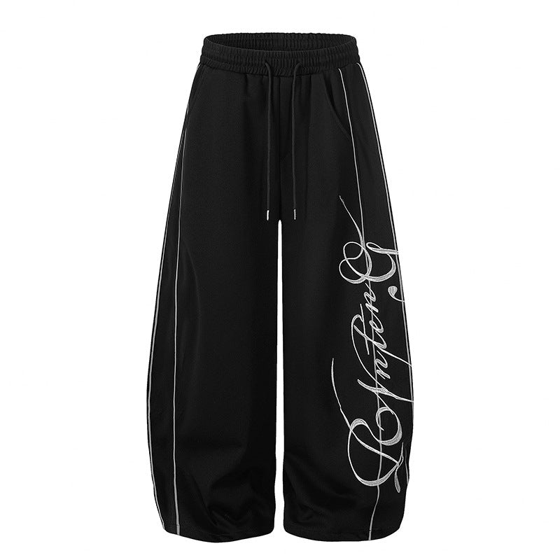 "ANTHEM" Casual Loose Pants Globain
