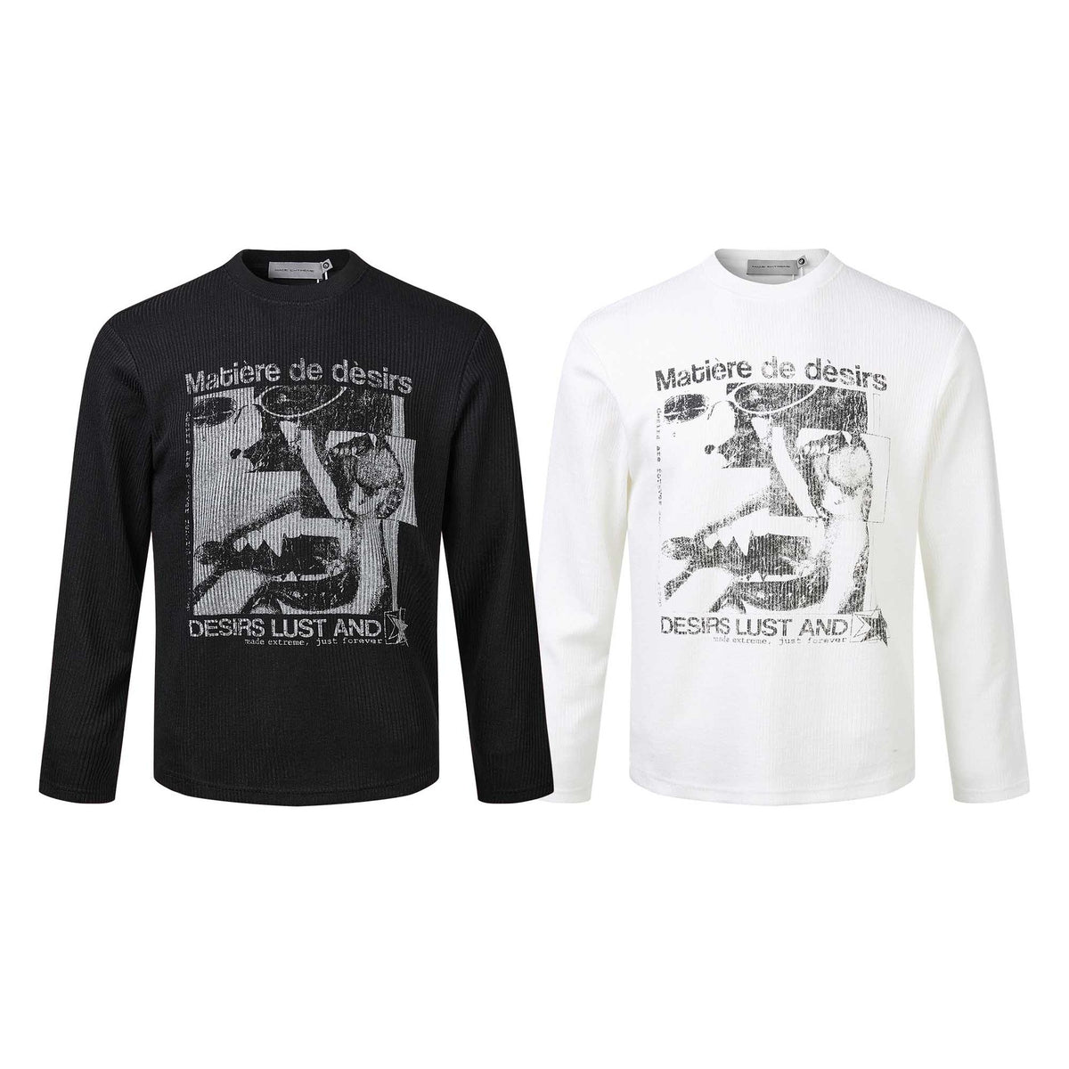 "XTR" Casual Long Sleeve Tee