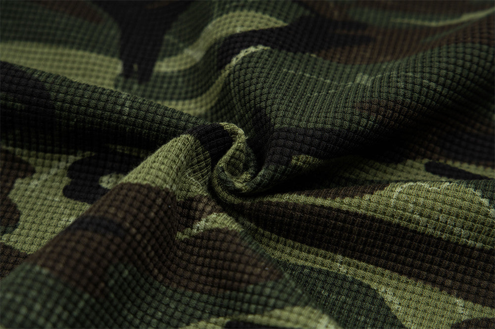 Globain Camo Hooded Zip Jacket