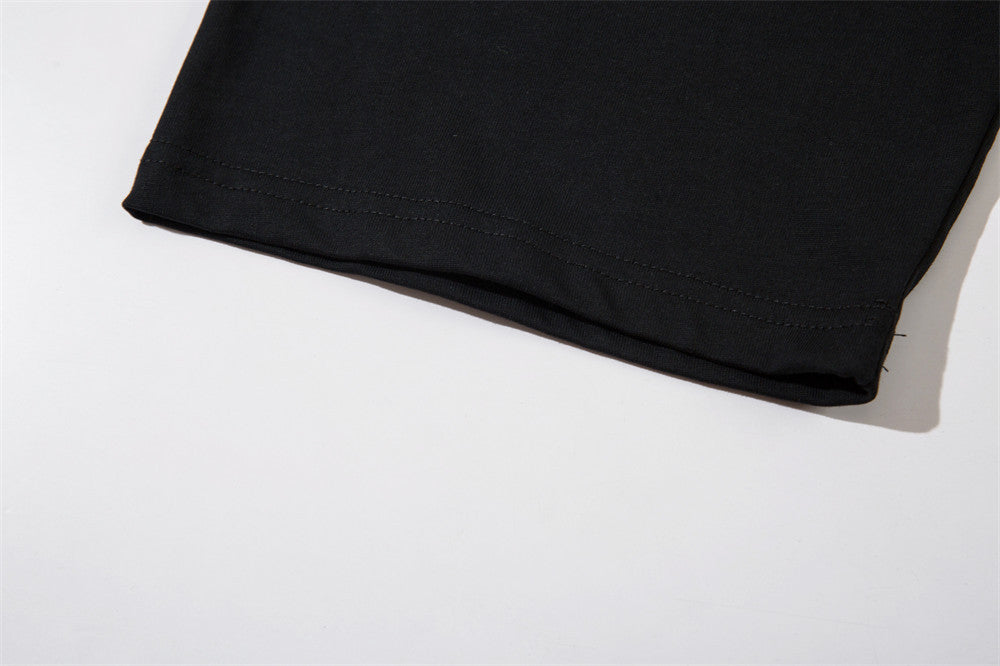 "VENOM" Letter Embroidered Street Tee