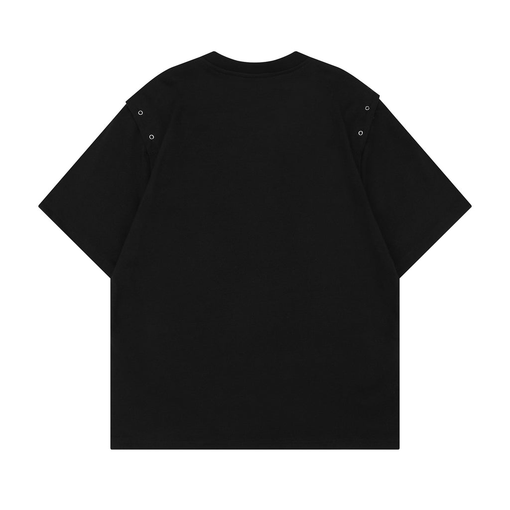 " SAMPYE " Black & White Convertible Tee