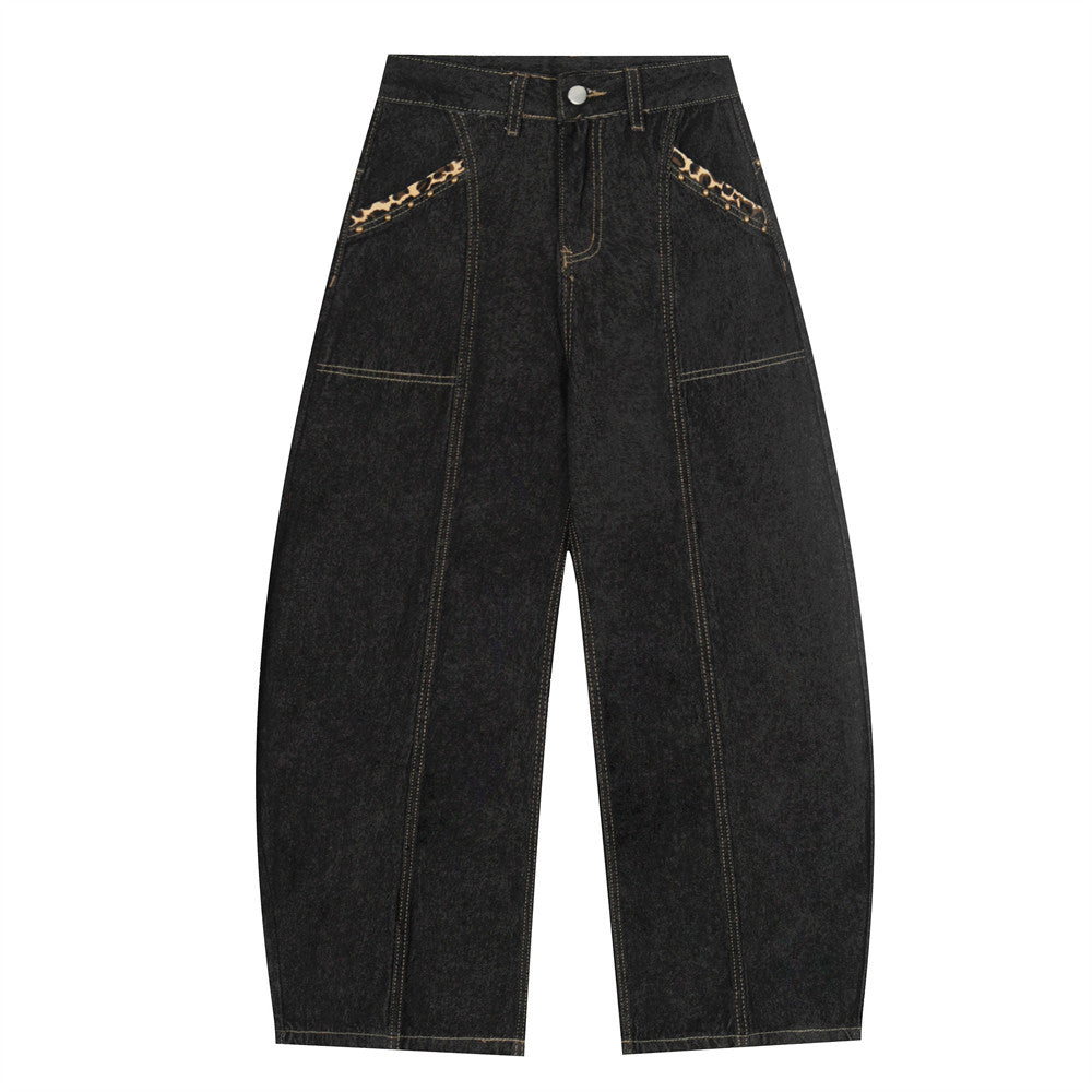 "CROSS" Denim Embroidered Jeans Globain