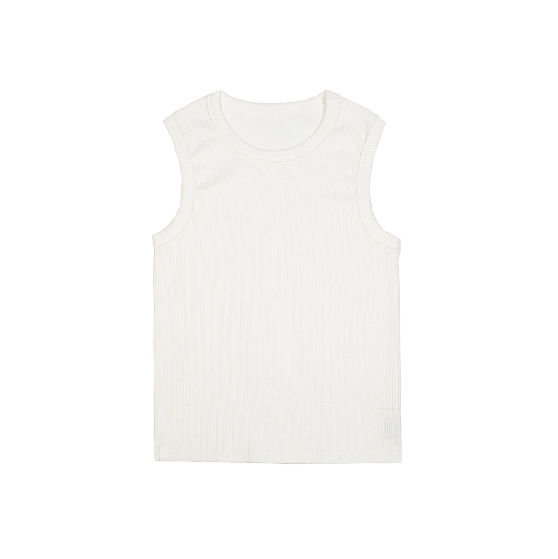 "TRIAL" Basic Ribbed Tank Top