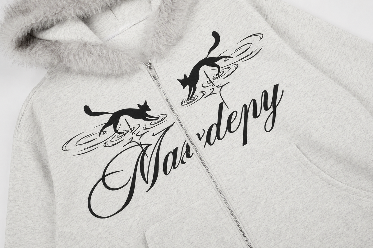 "EME" Zip Up Hoodie Jacket W