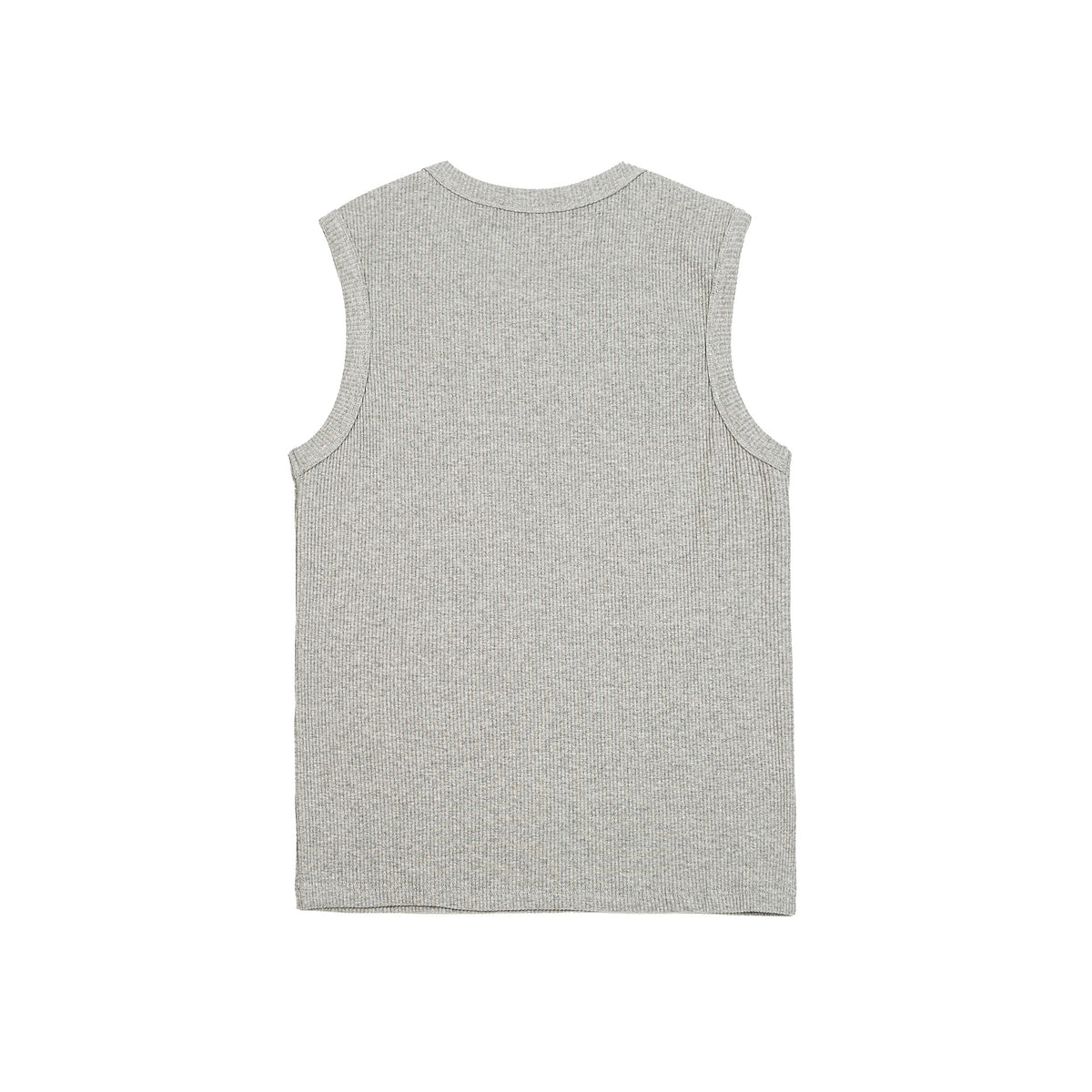 "TRIAL" Basic Ribbed Tank Top