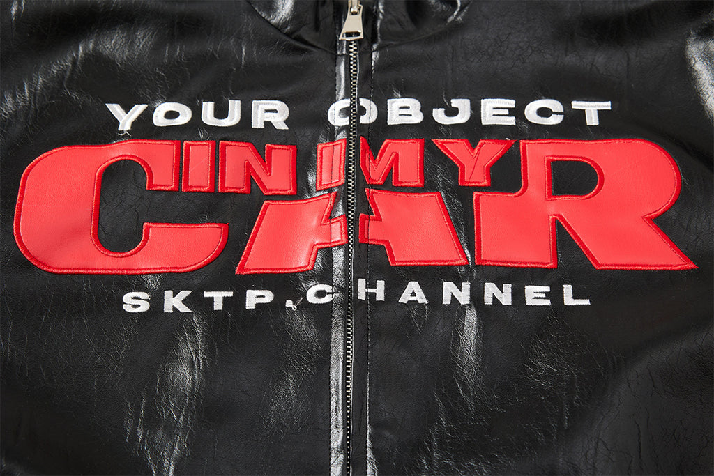 "TOUGE" Leather Motorcycle Jacket Globain.