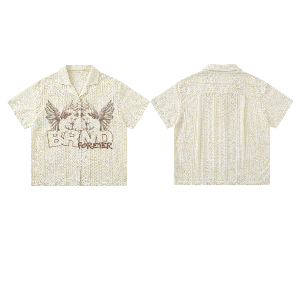 "ANGELS" American Retro Angel Shirt Tee
