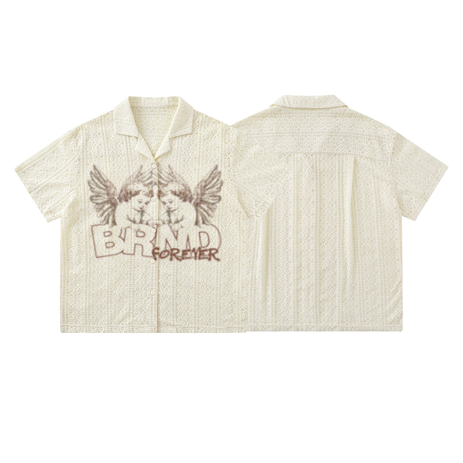 "ANGELS" American Retro Angel Shirt Tee