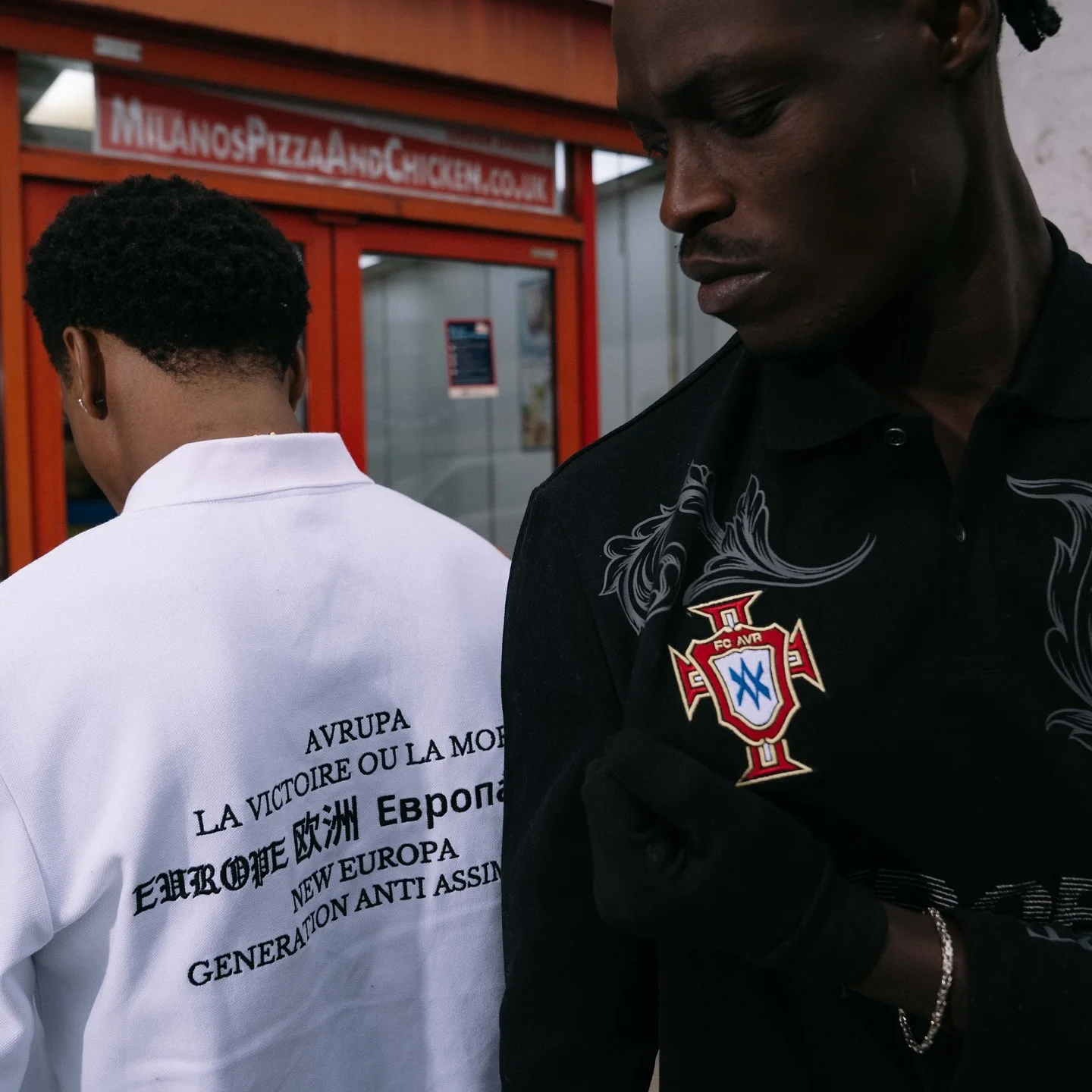 " PORTUGAL "Retro Long Sleeve Polo Shirt