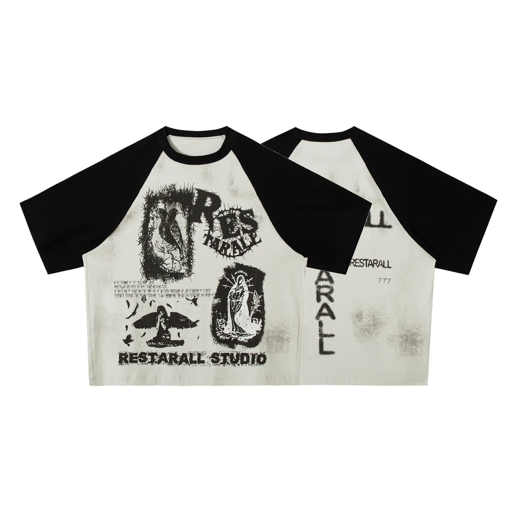 "RESTARALL" Graphic Tee